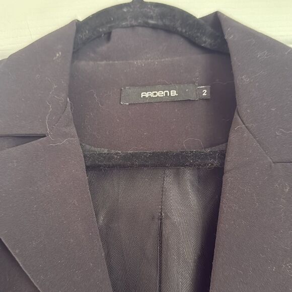 Simple Blaxk Blazer - Arden B - Size 2 - Excellent Condition - Small Fitted - Picture 3 of 4